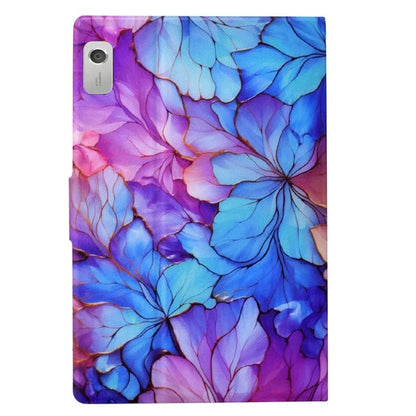 For Lenovo Tab M9 TB-310FU Case Pattern Anti-Collision Leather Shell with Auto Wake / Sleep Function