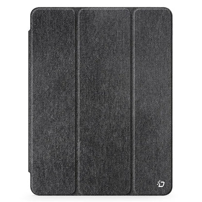 DUX DUCIS Unid Series For iPad 10.9 (2022) Tablet Case Clear Auto Wake / Sleep TPU+PC+Leather Shell