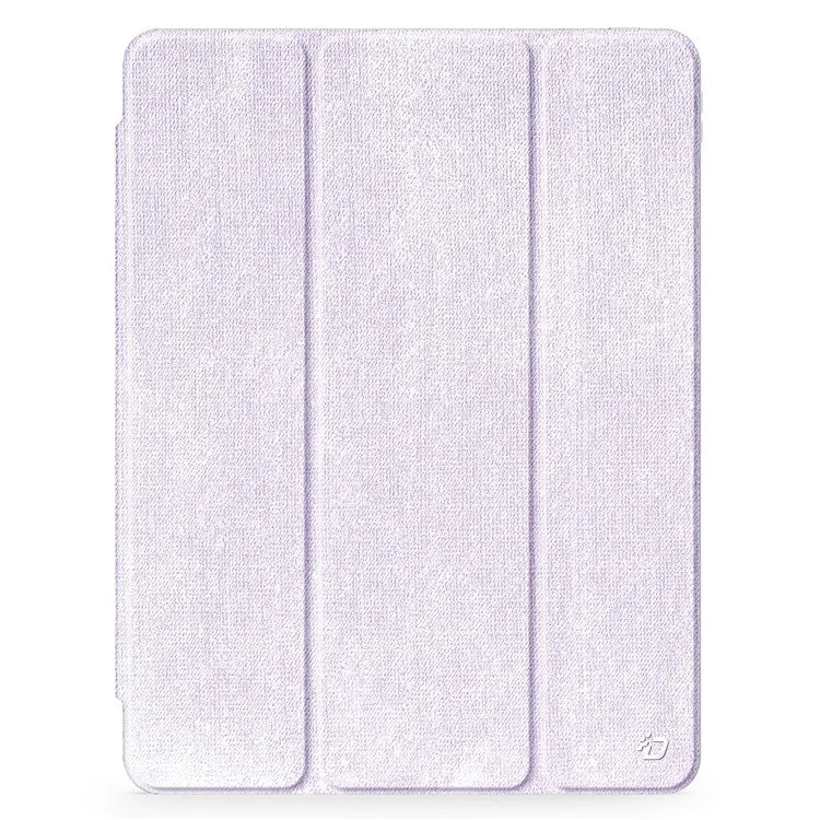 DUX DUCIS Unid Series For iPad 10.9 (2022) Tablet Case Clear Auto Wake / Sleep TPU+PC+Leather Shell