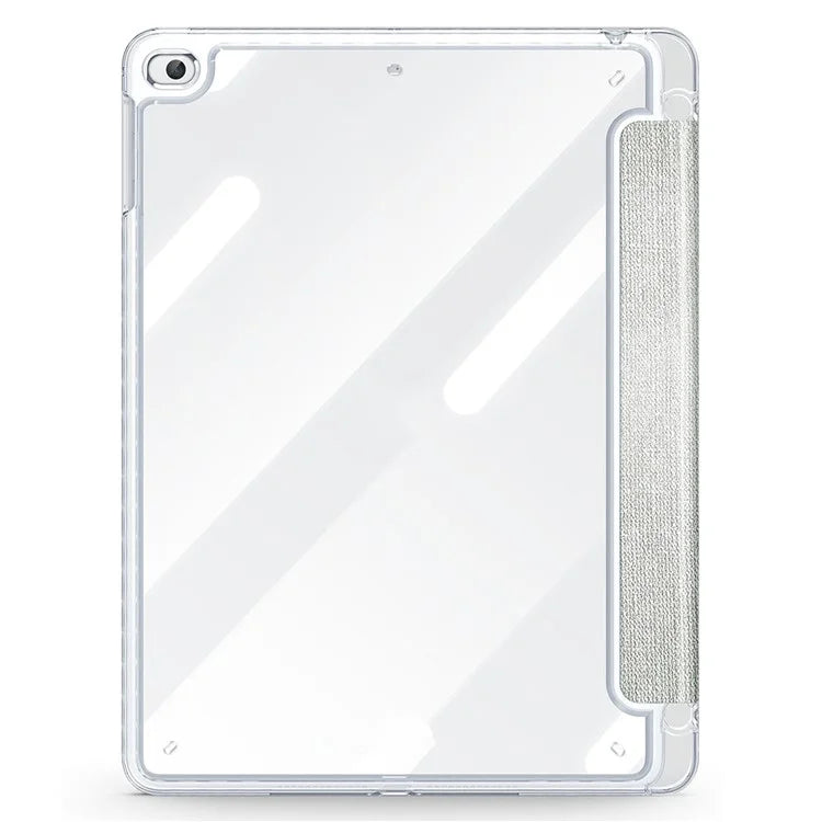 DUX DUCIS Unid Series For iPad 9.7-inch (2017) / (2018) / Air (2013) / Air 2 Case Auto Wake / Sleep PU Leather Clear Back Tablet Cover