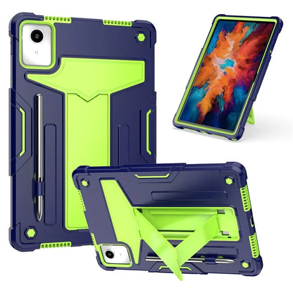 For Lenovo Tab M11 / Xiaoxin Pad 11 2024 Case Case T-Shaped Kickstand PC+Silicone Tablet Cover