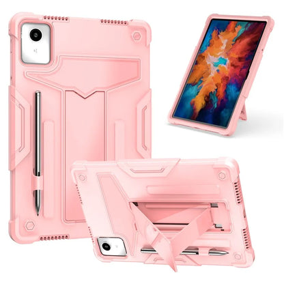 For Lenovo Tab M11 / Xiaoxin Pad 11 2024 Case Case T-Shaped Kickstand PC+Silicone Tablet Cover
