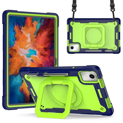 For Lenovo Tab M11 / Xiaoxin Pad 11 2024 Case Protective Kickstand Tablet Cover with Shoulder Strap