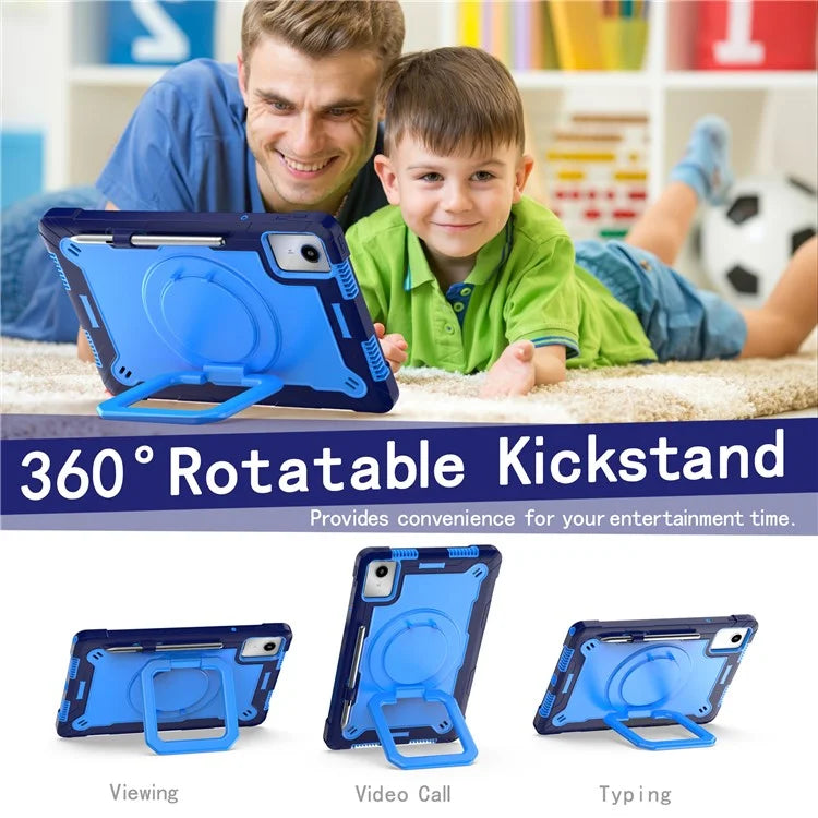 For Lenovo Tab M11 / Xiaoxin Pad 11 2024 Case Protective Kickstand Tablet Cover with Shoulder Strap
