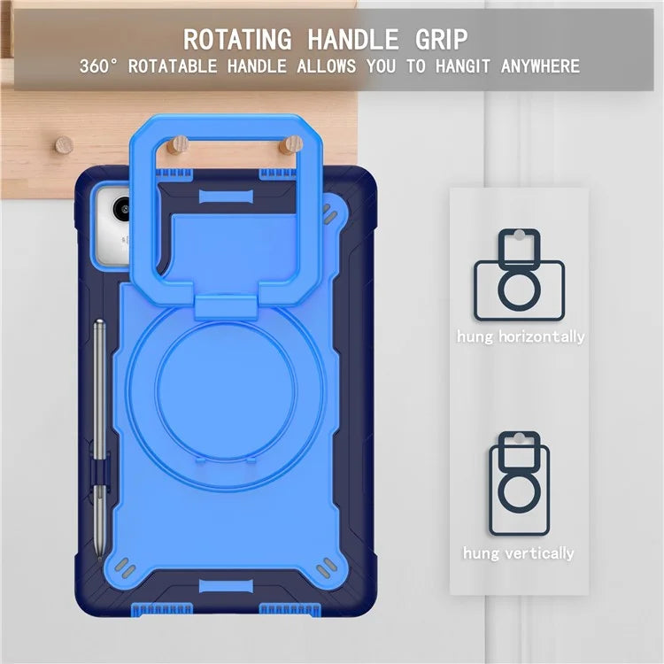 For Lenovo Tab M11 / Xiaoxin Pad 11 2024 Case Protective Kickstand Tablet Cover with Shoulder Strap