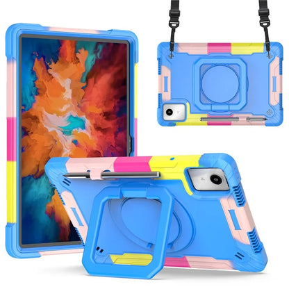 For Lenovo Tab M11 / Xiaoxin Pad 11 2024 Case Protective Kickstand Tablet Cover with Shoulder Strap