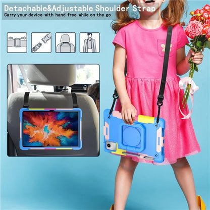 For Lenovo Tab M11 / Xiaoxin Pad 11 2024 Case Protective Kickstand Tablet Cover with Shoulder Strap