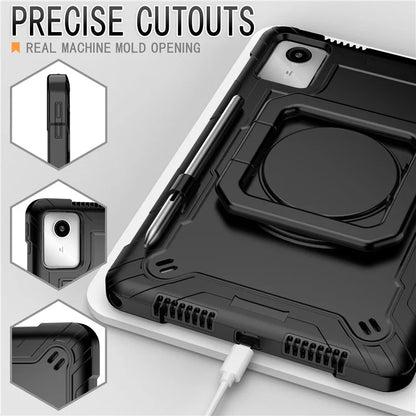 For Lenovo Tab M11 / Xiaoxin Pad 11 2024 Case Protective Kickstand Tablet Cover with Shoulder Strap