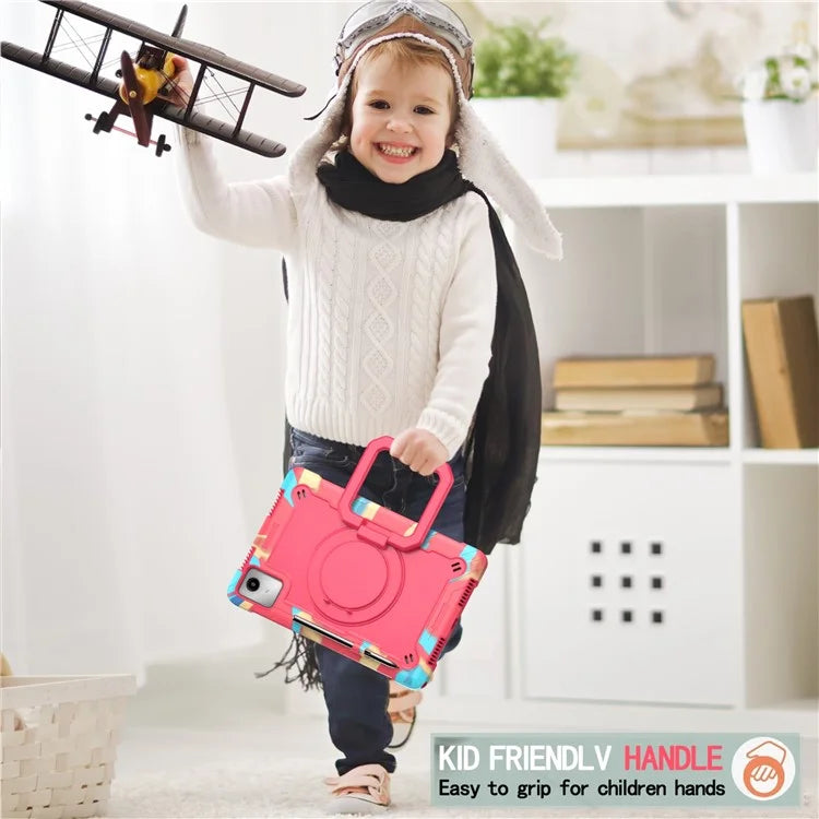 For Lenovo Tab M11 / Xiaoxin Pad 11 2024 Case Protective Kickstand Tablet Cover with Shoulder Strap