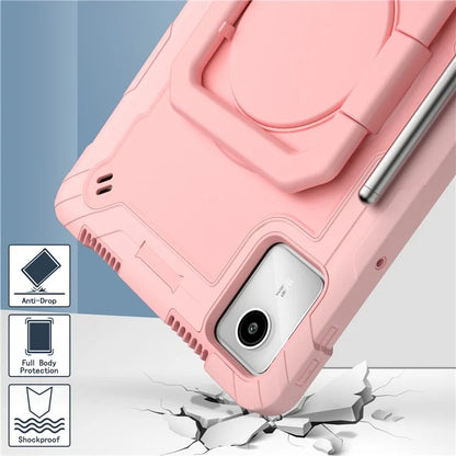 For Lenovo Tab M11 / Xiaoxin Pad 11 2024 Case Protective Kickstand Tablet Cover with Shoulder Strap