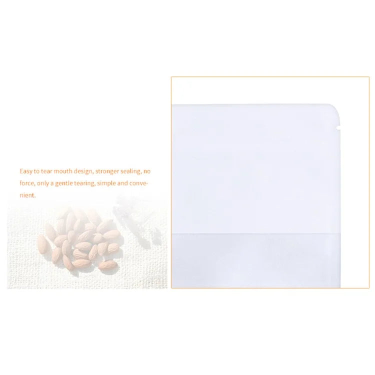 MX-007 100PCS 26C Thickness Bakery Bags 23x34+10CM Kraft Paper Bags (No FDA, BPA-Free)