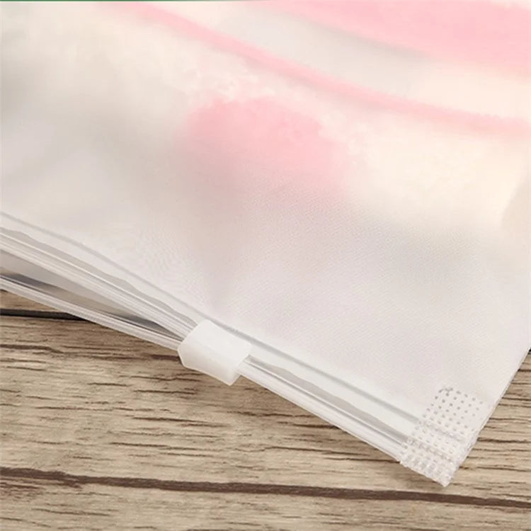 MX-063 100Pcs 35x45cm Storage Bags 16C Thick EVA Waterproof Zip Lock Pouches