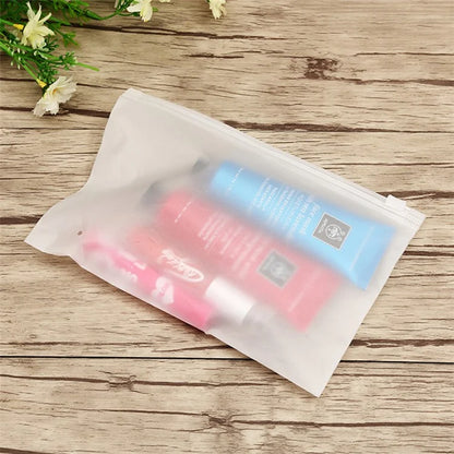 MX-063 100Pcs 35x45cm Storage Bags 16C Thick EVA Waterproof Zip Lock Pouches