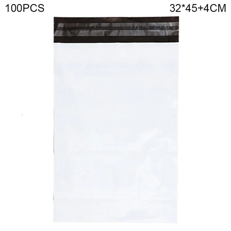 MX-060 100Pcs 32x45cm+4cm Mailing Postal Bags 11C Self-Seal Closure PE+PO Mailers Envelopes