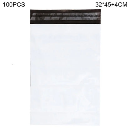 MX-060 100Pcs 32x45cm+4cm Mailing Postal Bags 11C Self-Seal Closure PE+PO Mailers Envelopes