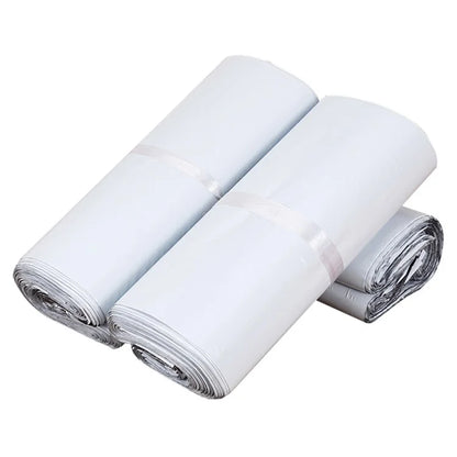 MX-060 100Pcs 32x45cm+4cm Mailing Postal Bags 11C Self-Seal Closure PE+PO Mailers Envelopes