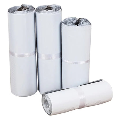 MX-060 100Pcs 20x29+4cm Shipping Bags Adhesive Strip Mailing Bags 11C Thickness