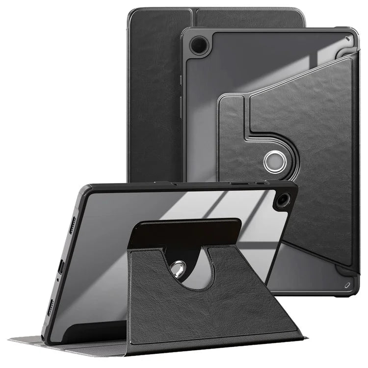 For Samsung Galaxy Tab A9+ SM-X210 SM-X216 SM-X218 Case PU Leather+Acrylic+TPU Tablet Stand Cover