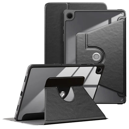 For Samsung Galaxy Tab A9+ SM-X210 SM-X216 SM-X218 Case PU Leather+Acrylic+TPU Tablet Stand Cover