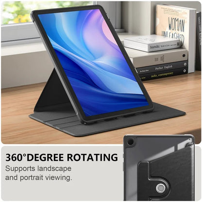 For Samsung Galaxy Tab A9+ SM-X210 SM-X216 SM-X218 Case PU Leather+Acrylic+TPU Tablet Stand Cover