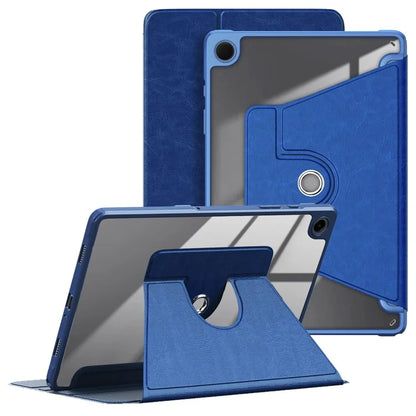 For Samsung Galaxy Tab A9+ SM-X210 SM-X216 SM-X218 Case PU Leather+Acrylic+TPU Tablet Stand Cover