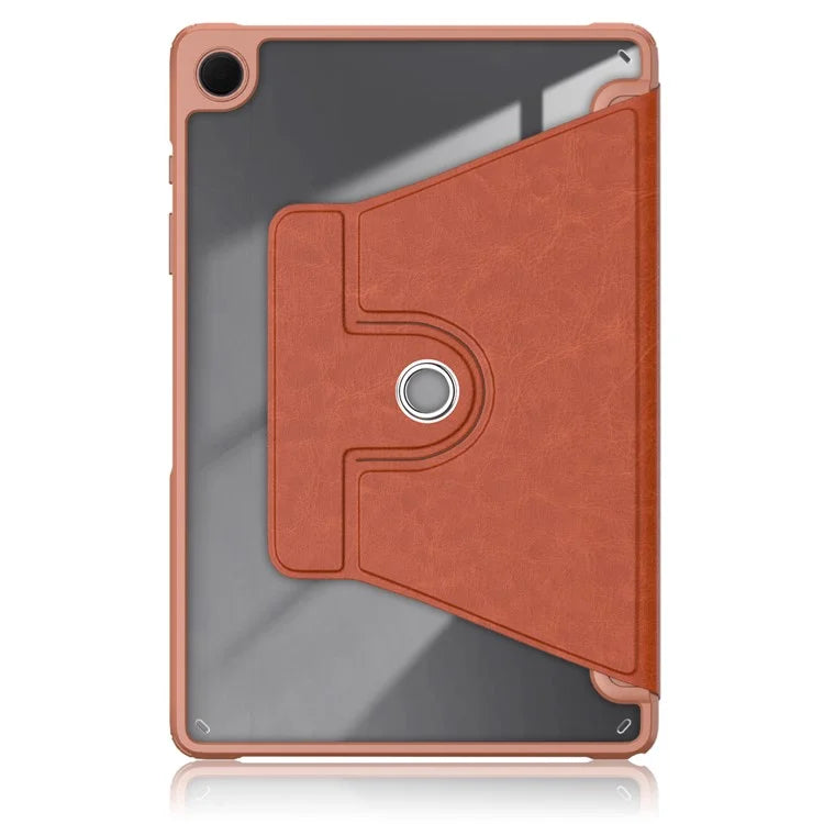 For Samsung Galaxy Tab A9+ SM-X210 SM-X216 SM-X218 Case PU Leather+Acrylic+TPU Tablet Stand Cover