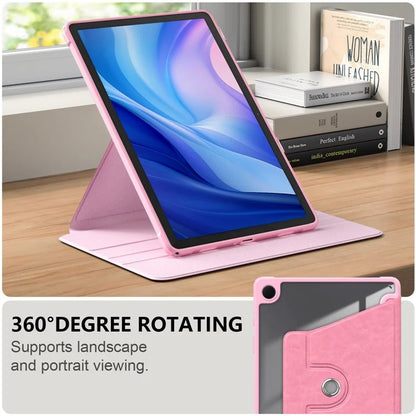 For Samsung Galaxy Tab A9+ SM-X210 SM-X216 SM-X218 Case PU Leather+Acrylic+TPU Tablet Stand Cover