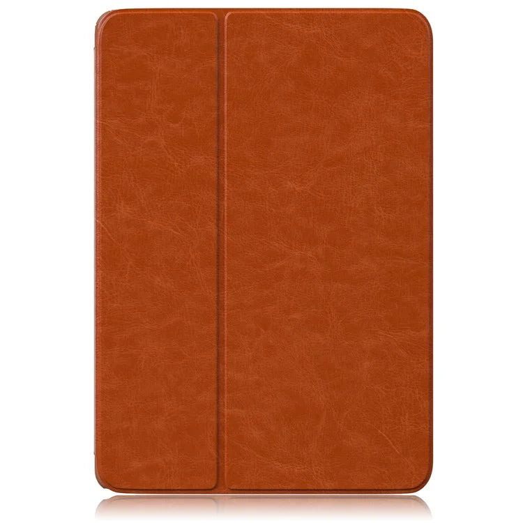 For Lenovo Tab P12 TB371FC Case Leather+Acrylic+TPU Stand Tablet Cover with Auto Wake / Sleep
