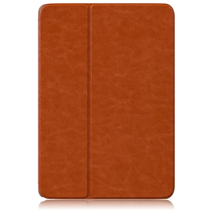 For Lenovo Tab P12 TB371FC Case Leather+Acrylic+TPU Stand Tablet Cover with Auto Wake / Sleep