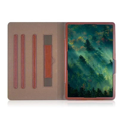 For Samsung Galaxy Tab S7 FE T736 / S7+ / S8+ / S9+ X810 / S9 FE+ X610 Case Rotating Stand Tablet Leather Cover