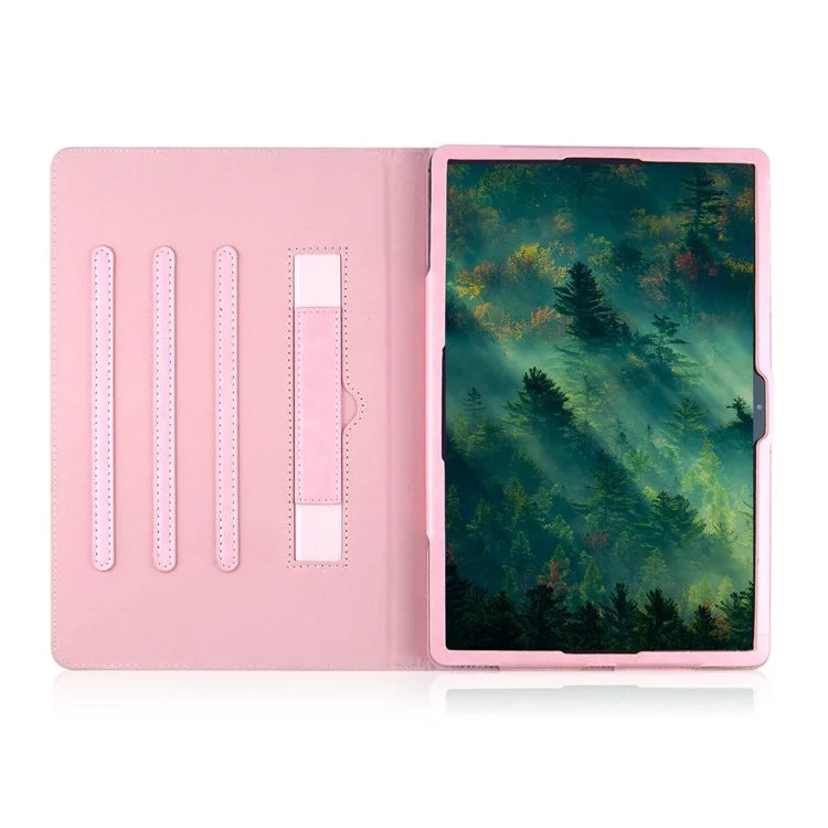For Samsung Galaxy Tab S7 T870 T875 / Tab S8 / Tab S9 X710 / Tab S9 FE X510 Case Rotate Stand Leather Tablet Cover
