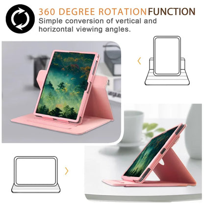 For Samsung Galaxy Tab S7 T870 T875 / Tab S8 / Tab S9 X710 / Tab S9 FE X510 Case Rotate Stand Leather Tablet Cover