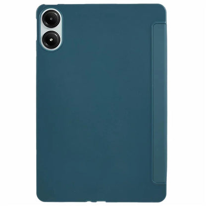 For Xiaomi Redmi Pad Pro / Redmi Pad Pro 5G / Poco Pad Case PU Leather+Silicone Tri-Fold Stand Pro / Poco Padtective Cover