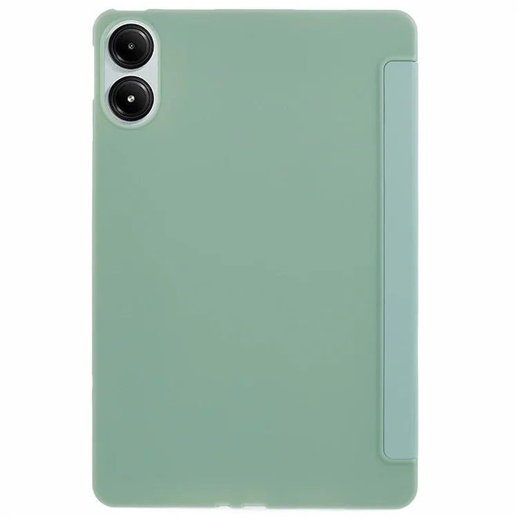 For Xiaomi Redmi Pad Pro / Redmi Pad Pro 5G / Poco Pad Case PU Leather+Silicone Tri-Fold Stand Pro / Poco Padtective Cover