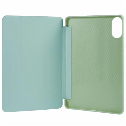 For Xiaomi Redmi Pad Pro / Redmi Pad Pro 5G / Poco Pad Case PU Leather+Silicone Tri-Fold Stand Pro / Poco Padtective Cover