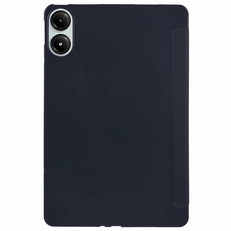 For Xiaomi Redmi Pad Pro / Redmi Pad Pro 5G / Poco Pad Case PU Leather+Silicone Tri-Fold Stand Pro / Poco Padtective Cover