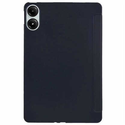 For Xiaomi Redmi Pad Pro / Redmi Pad Pro 5G / Poco Pad Case PU Leather+Silicone Tri-Fold Stand Pro / Poco Padtective Cover