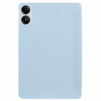 For Xiaomi Redmi Pad Pro / Redmi Pad Pro 5G / Poco Pad Case PU Leather+Silicone Tri-Fold Stand Pro / Poco Padtective Cover
