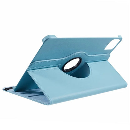 For Xiaomi Pad 6S Pro 12.4 Case Rotating Stand PU Leather+PC Tablet Cover with Elastic Band