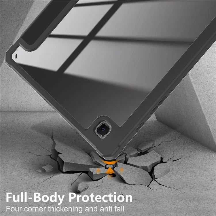 For Samsung Galaxy Tab S6 Lite (2020) P610 P615 / (2022) P613 P619 / (2024) P620 P625 Case Tri-fold Stand PU Leather Smart Cover