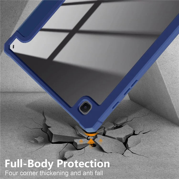 For Samsung Galaxy Tab S6 Lite (2020) P610 P615 / (2022) P613 P619 / (2024) P620 P625 Case Tri-fold Stand PU Leather Smart Cover