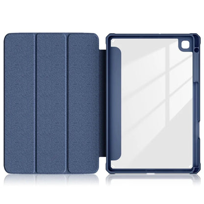 For Samsung Galaxy Tab S6 Lite (2020) P610 P615 / (2022) P613 P619 / (2024) P620 P625 Case Tri-fold Stand PU Leather Smart Cover