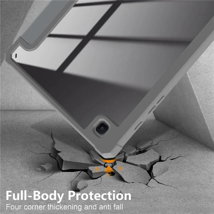 For Samsung Galaxy Tab S6 Lite (2020) P610 P615 / (2022) P613 P619 / (2024) P620 P625 Case Tri-fold Stand PU Leather Smart Cover