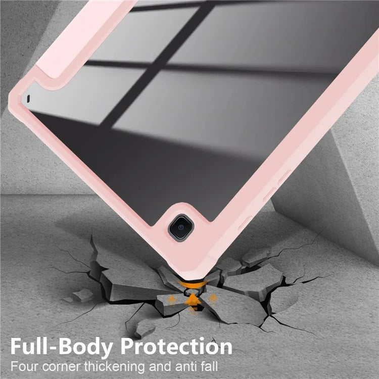 For Samsung Galaxy Tab S6 Lite (2020) P610 P615 / (2022) P613 P619 / (2024) P620 P625 Case Tri-fold Stand PU Leather Smart Cover