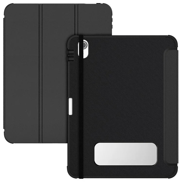 For iPad 10.9 (2022) Leather Case Tablet Stand Cover with Auto Wake / Sleep