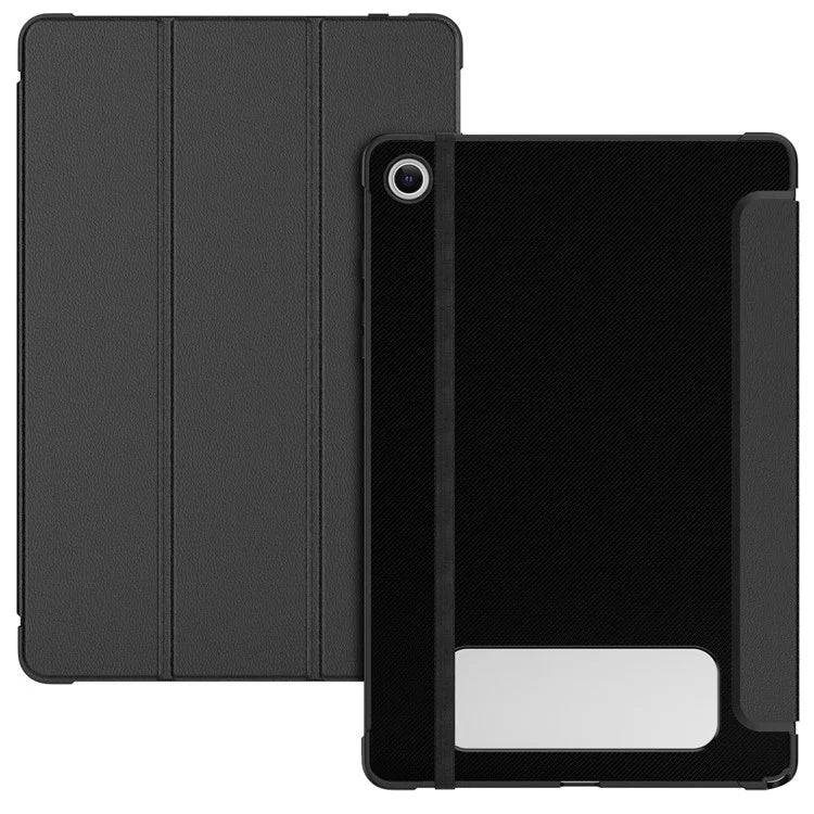 For Samsung Galaxy Tab A9+ SM-X210 / X216 / X218 Case Leather+TPU Stand Tablet Cover with Auto Wake / Sleep