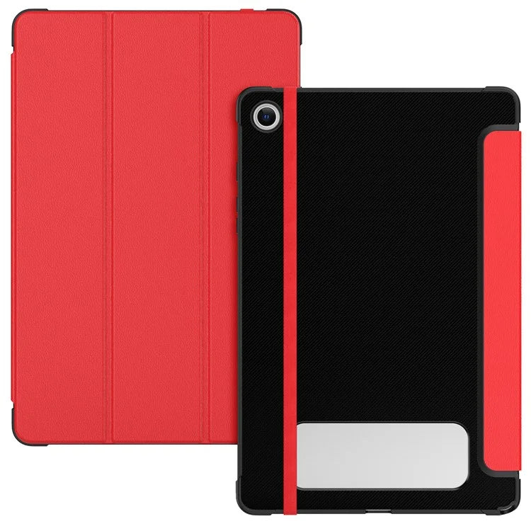 For Samsung Galaxy Tab A9+ SM-X210 / X216 / X218 Case Leather+TPU Stand Tablet Cover with Auto Wake / Sleep