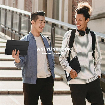 For iPad 10.2 (2021) / (2019) / (2020) / iPad Pro 10.5-inch (2017) / Air 10.5 inch (2019) Leather Case Tablet Cover with Auto Wake / Sleep