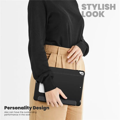 For iPad 10.2 (2021) / (2019) / (2020) / iPad Pro 10.5-inch (2017) / Air 10.5 inch (2019) Leather Case Tablet Cover with Auto Wake / Sleep