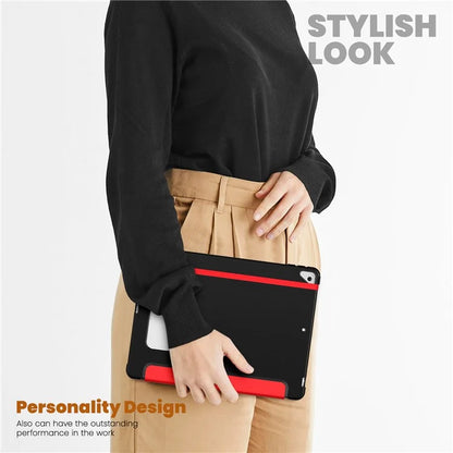 For iPad 10.2 (2021) / (2019) / (2020) / iPad Pro 10.5-inch (2017) / Air 10.5 inch (2019) Leather Case Tablet Cover with Auto Wake / Sleep